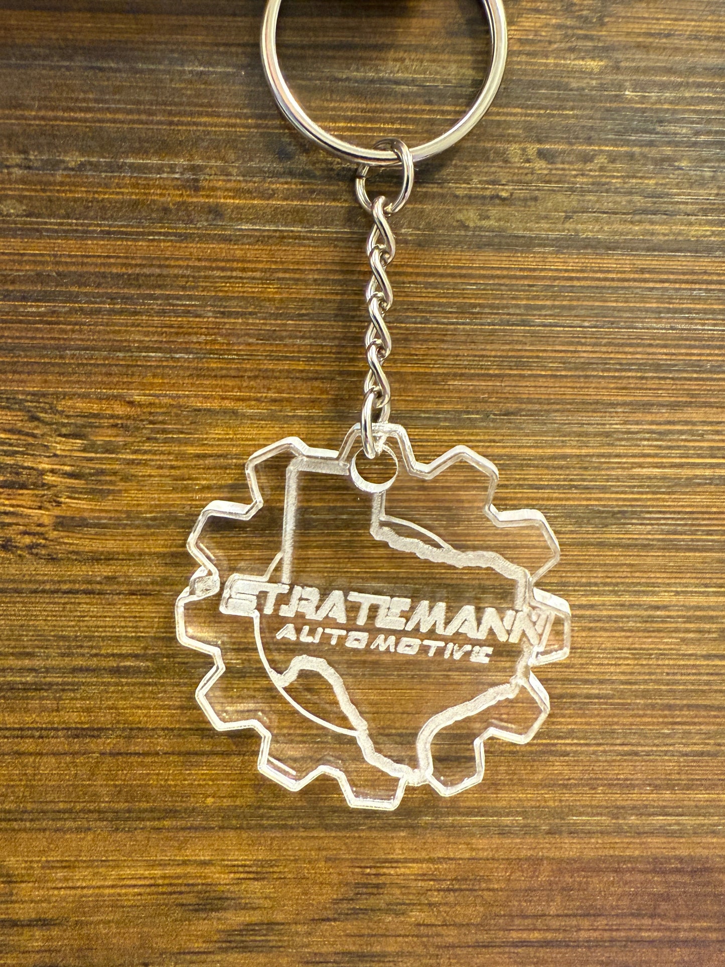 Stratemann Acrylic Keychain