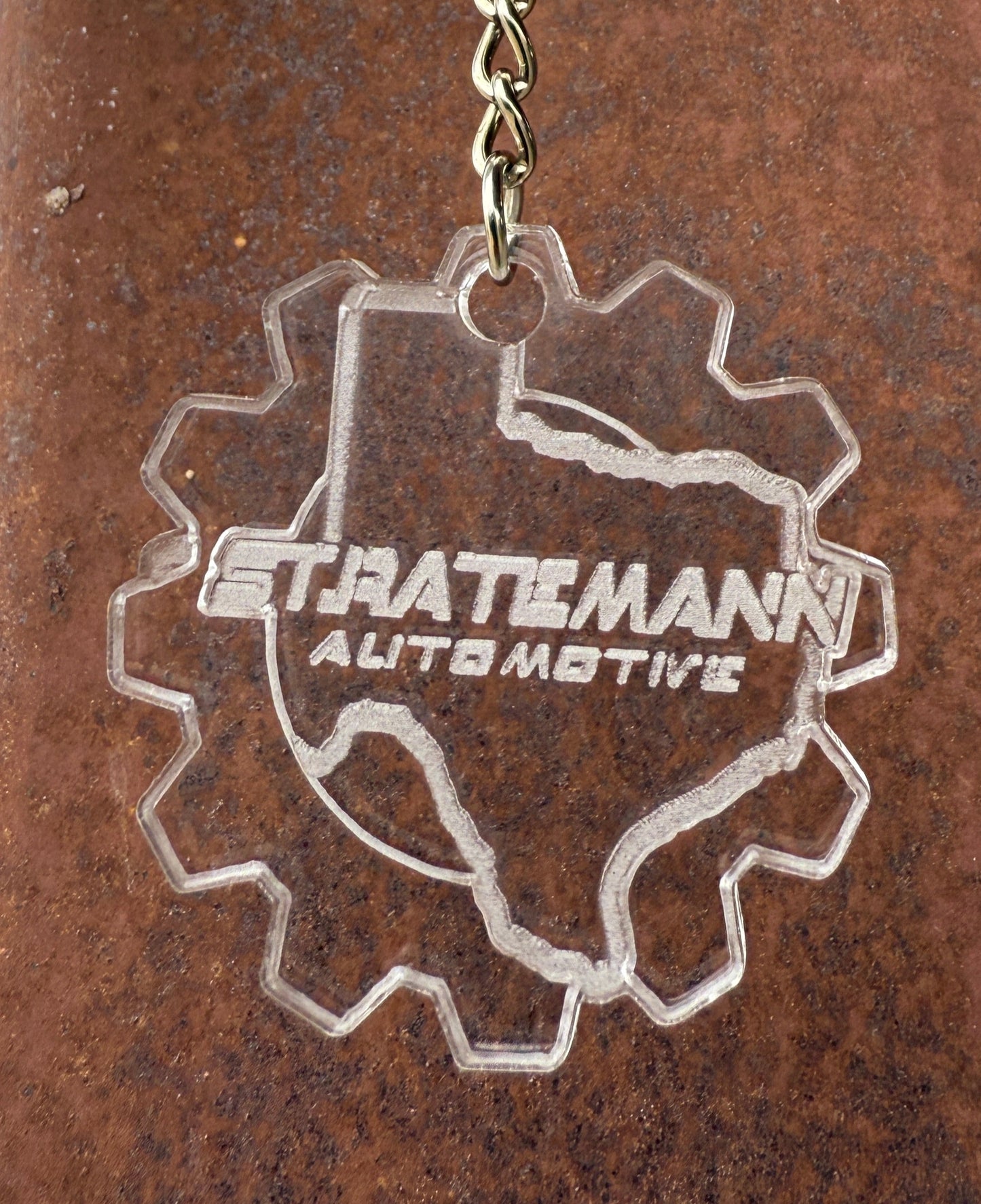 Stratemann Acrylic Keychain