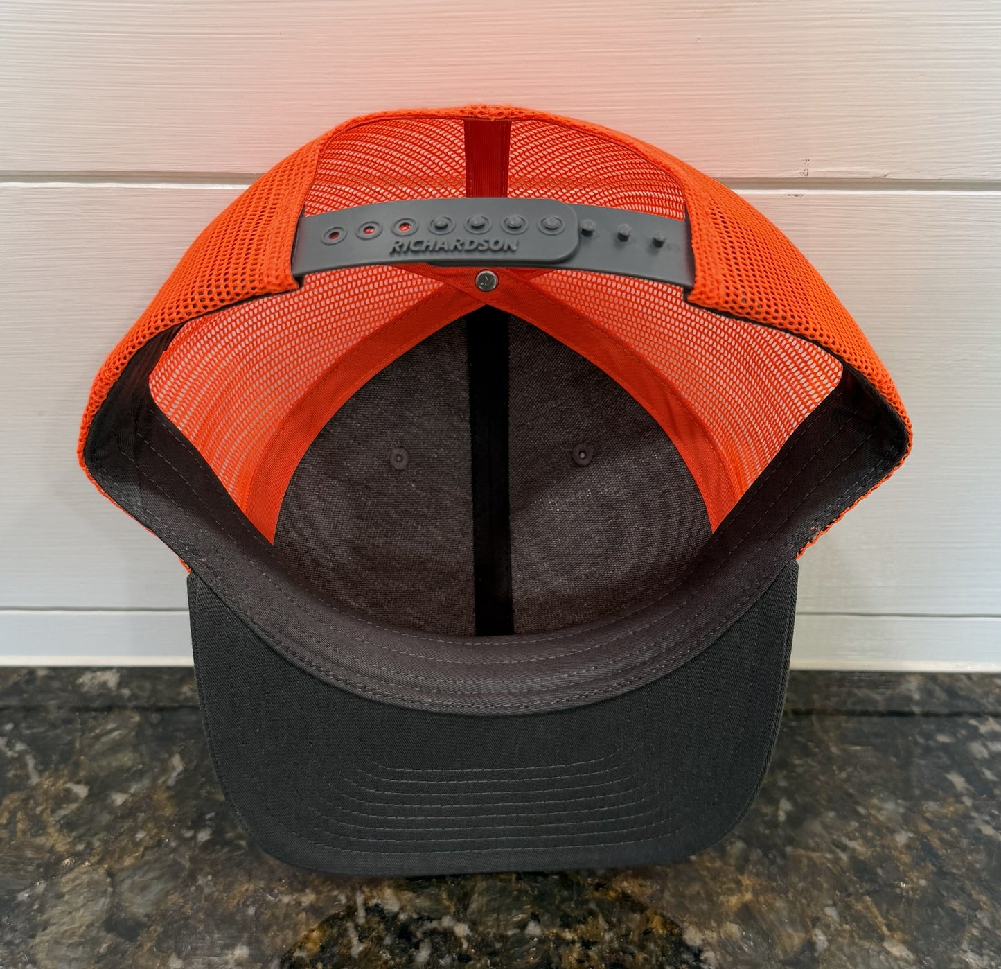 Charcoal/Neon Orange