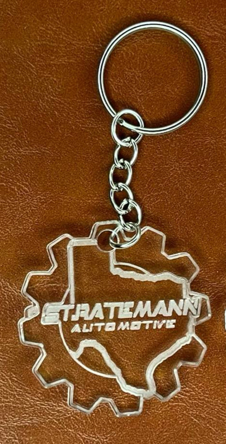 Stratemann Acrylic Keychain