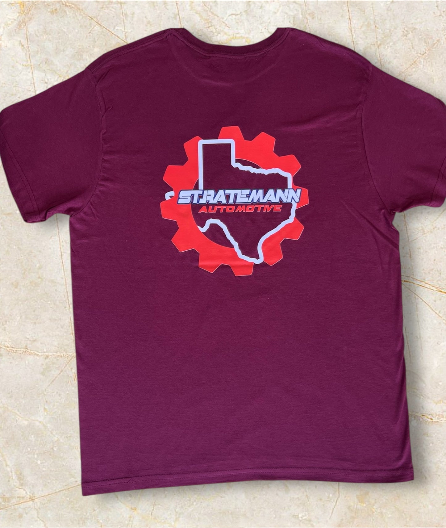 Maroon Logo Short-sleeve