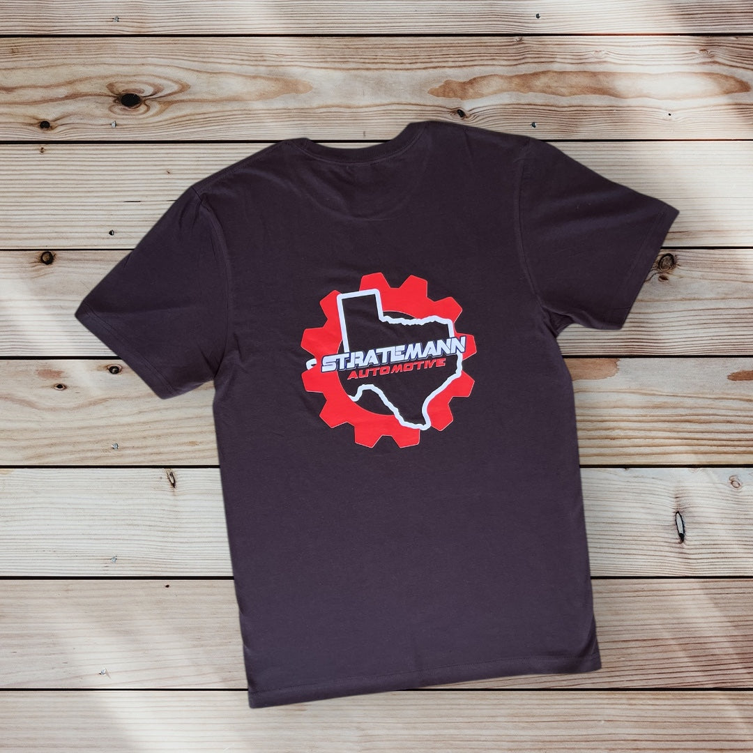Chocolate Brown Logo Short-sleeve