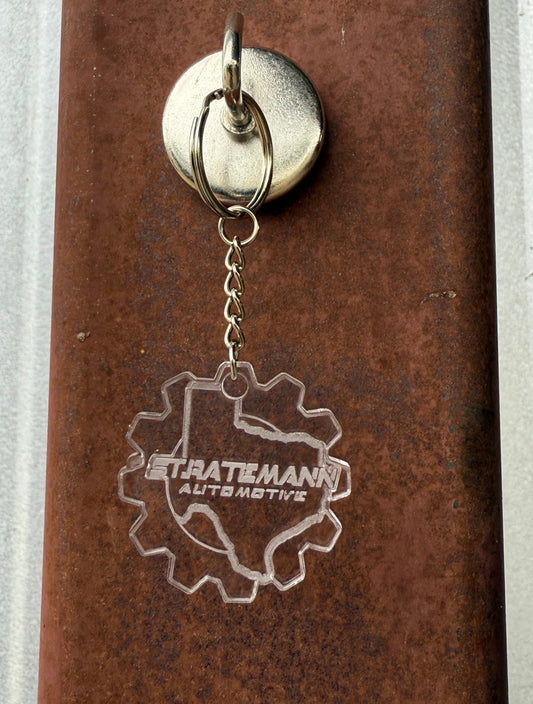 Stratemann Acrylic Keychain
