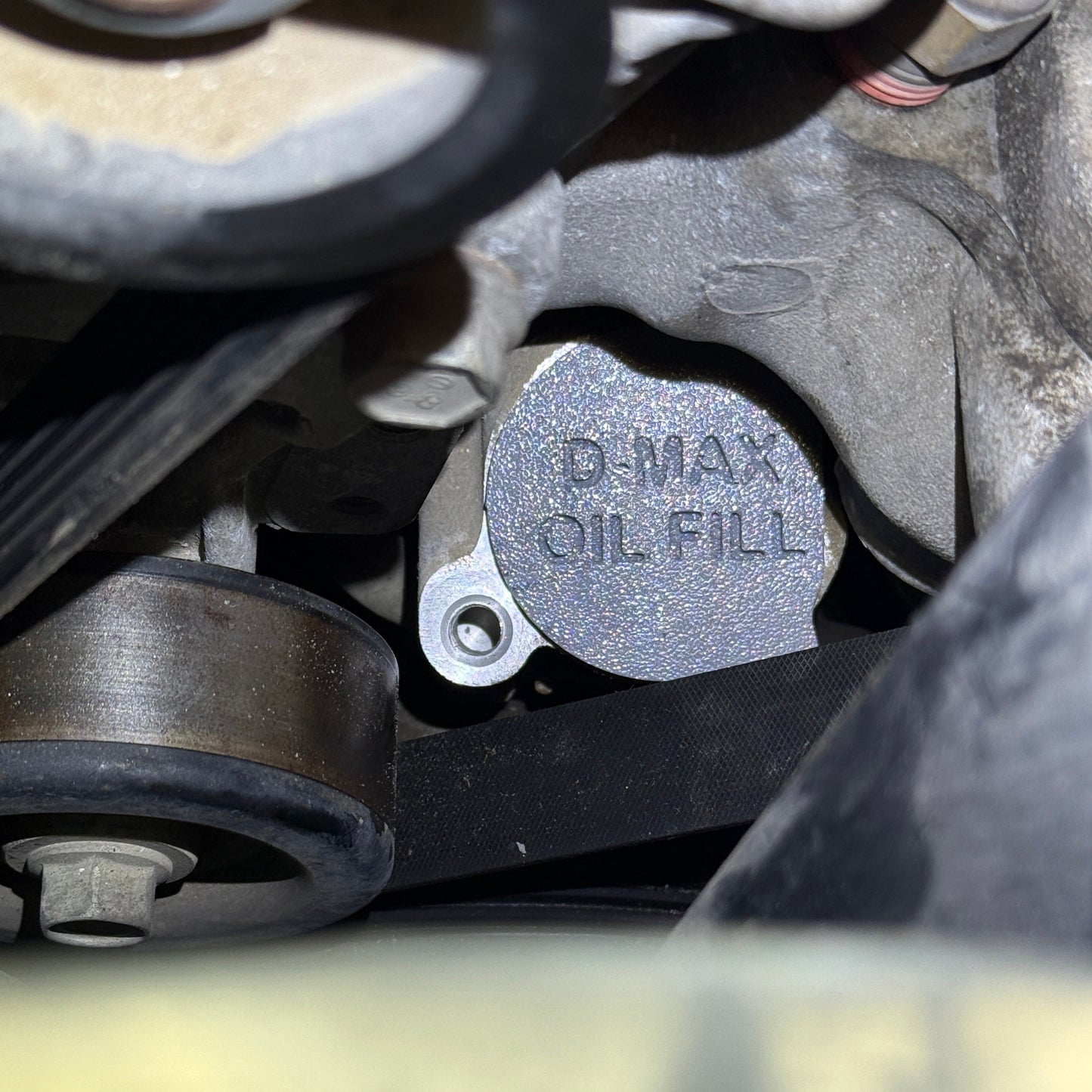 Duramax Oil Fill Cover