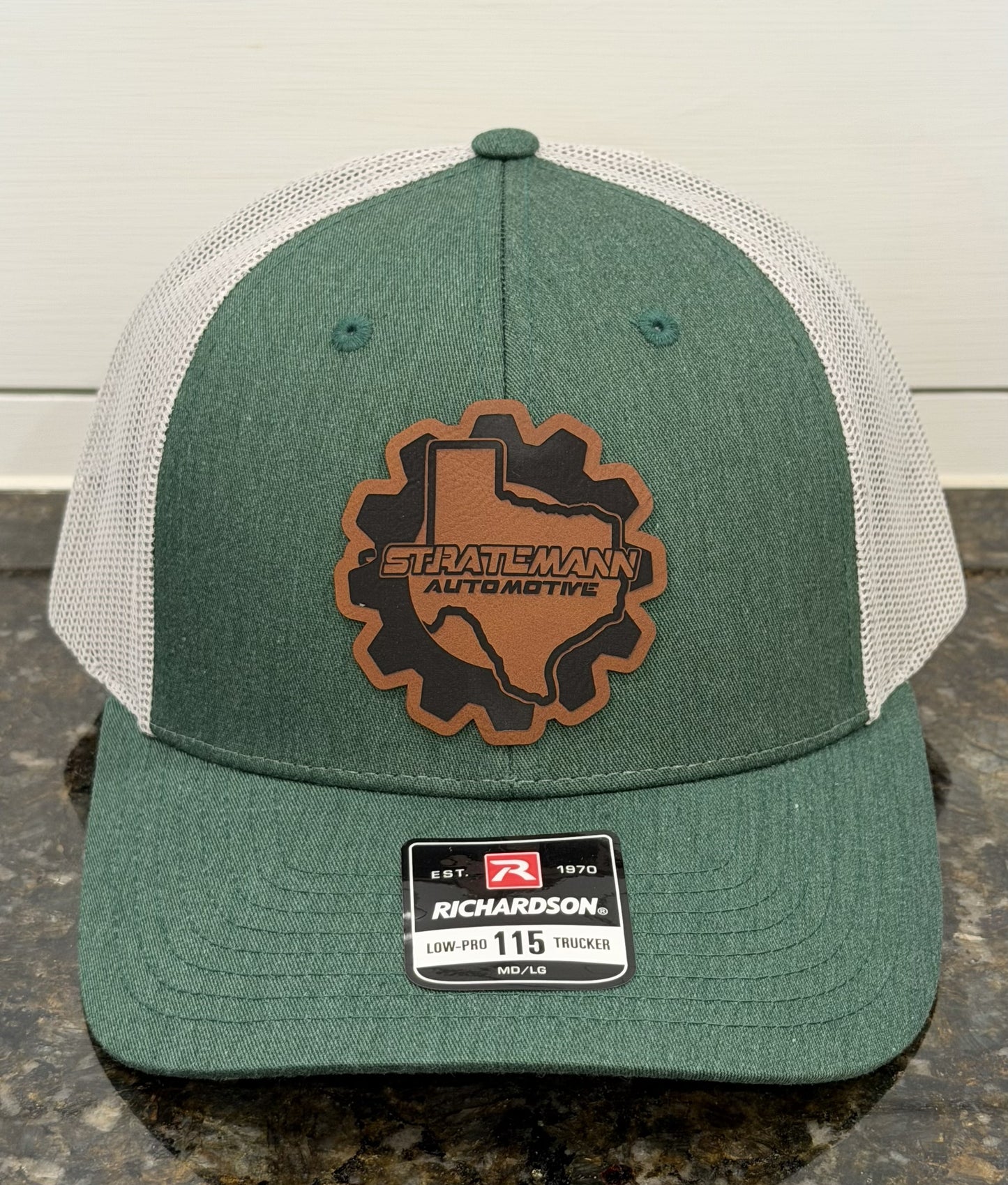 Heather Dark Green/Light Gray