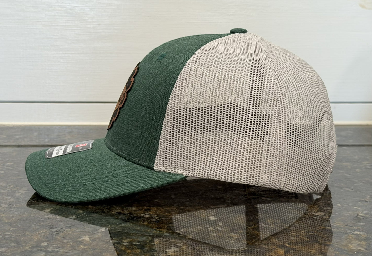 Heather Dark Green/Light Gray