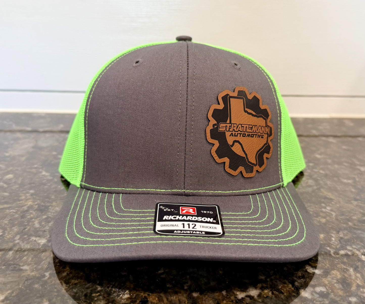 Charcoal/Neon Green