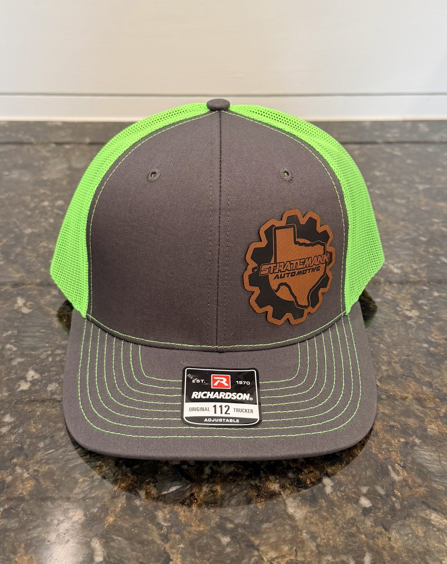 Charcoal/Neon Green