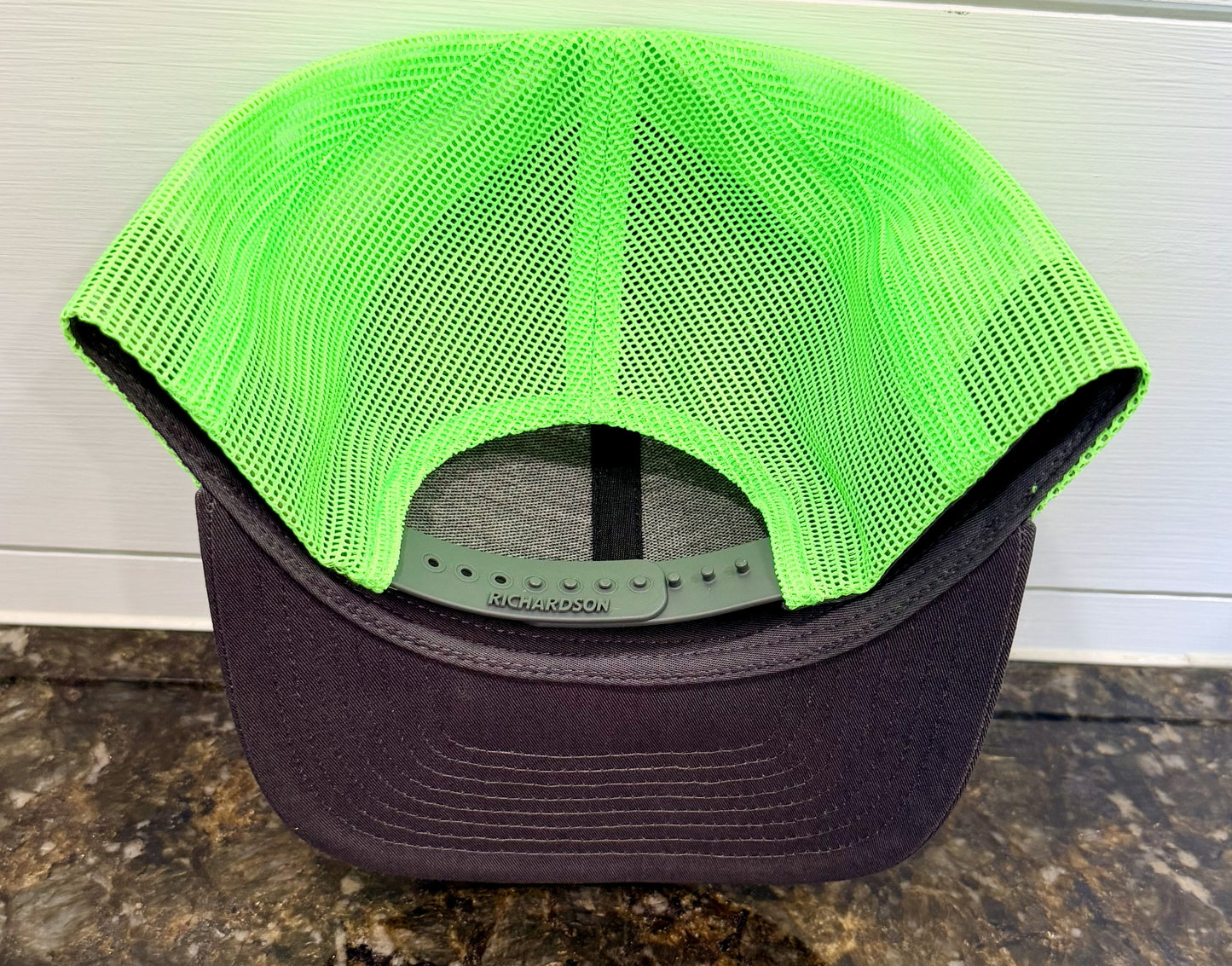 Charcoal/Neon Green