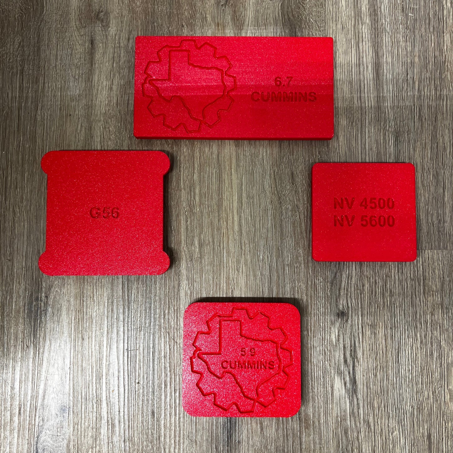 Package Deal: Shifter Covers and Intake Plenum Covers