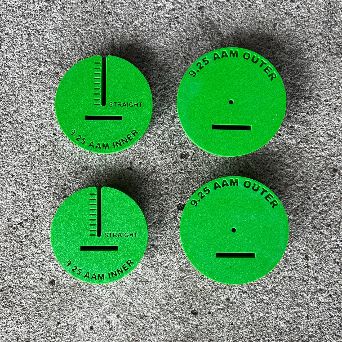 9.25" AAM String Alignment Pucks (2003-2012)