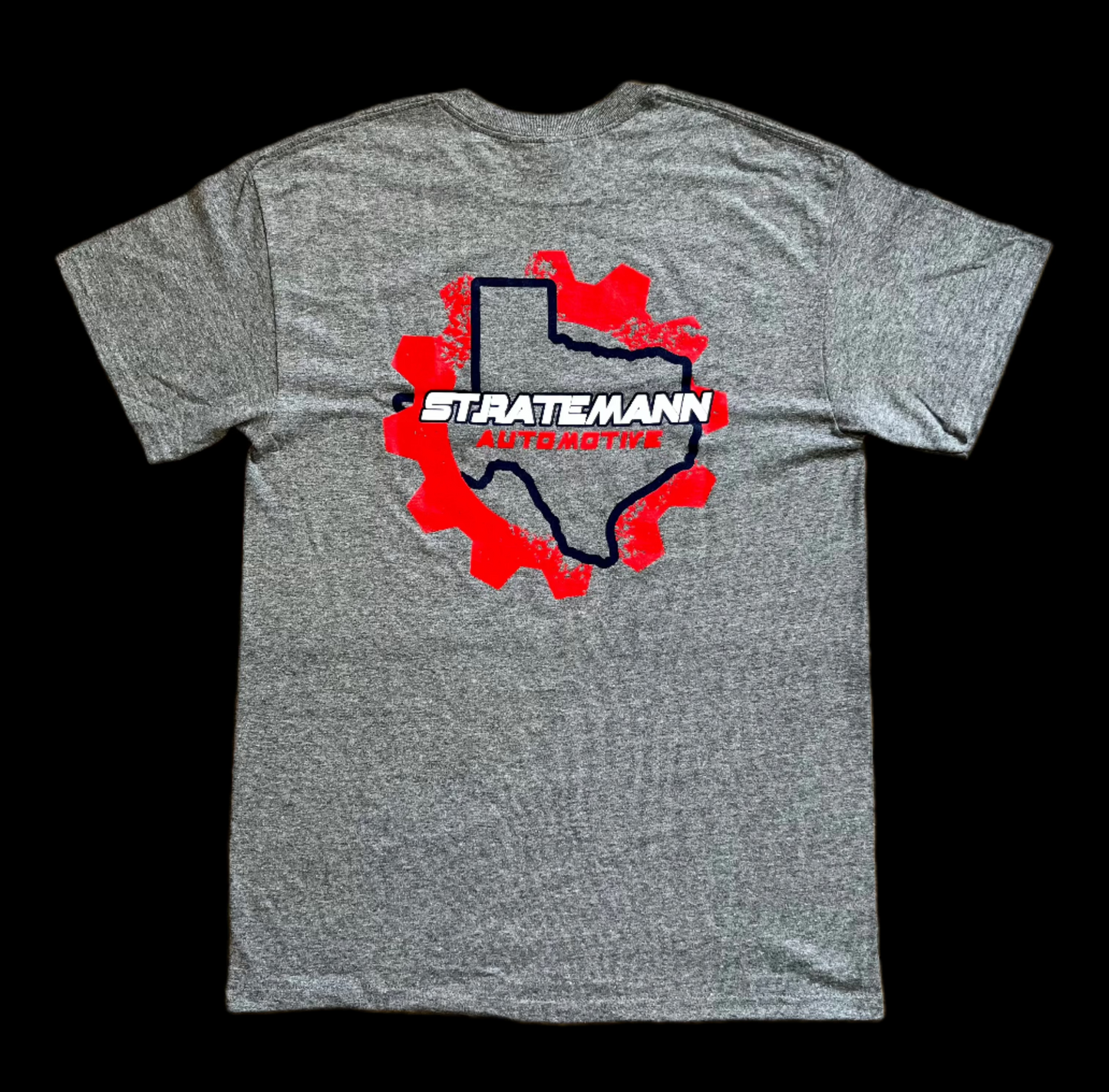 Men's Short-sleeve [Decal] Gray T-shirt (OLD VENDOR, WILL NOT RESTOCK)