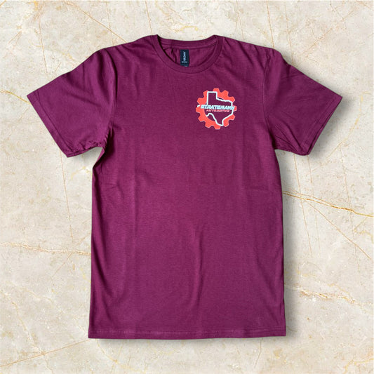Maroon Logo Short-sleeve
