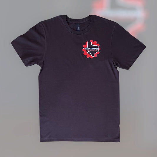 Chocolate Brown Logo Short-sleeve