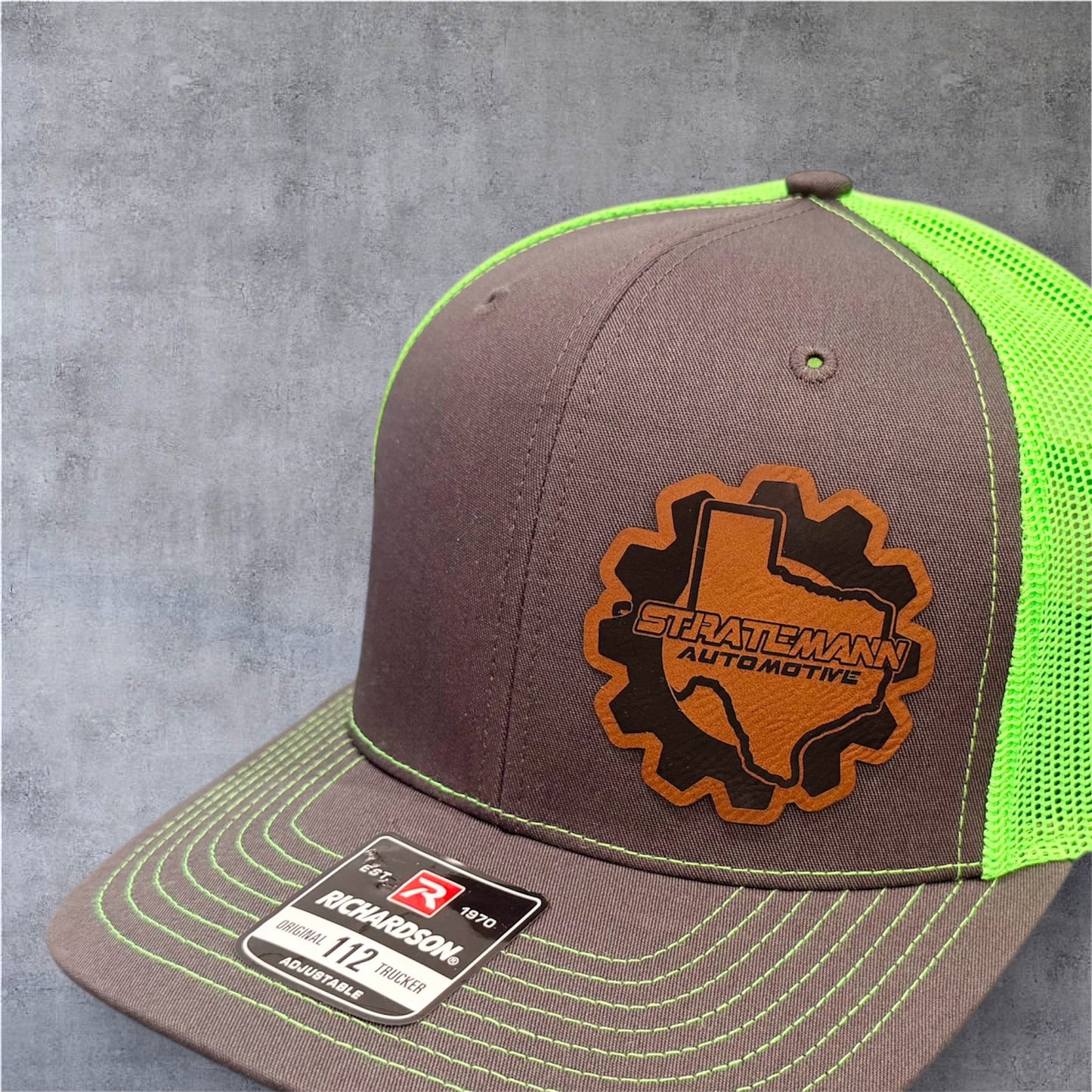 Charcoal/Neon Green
