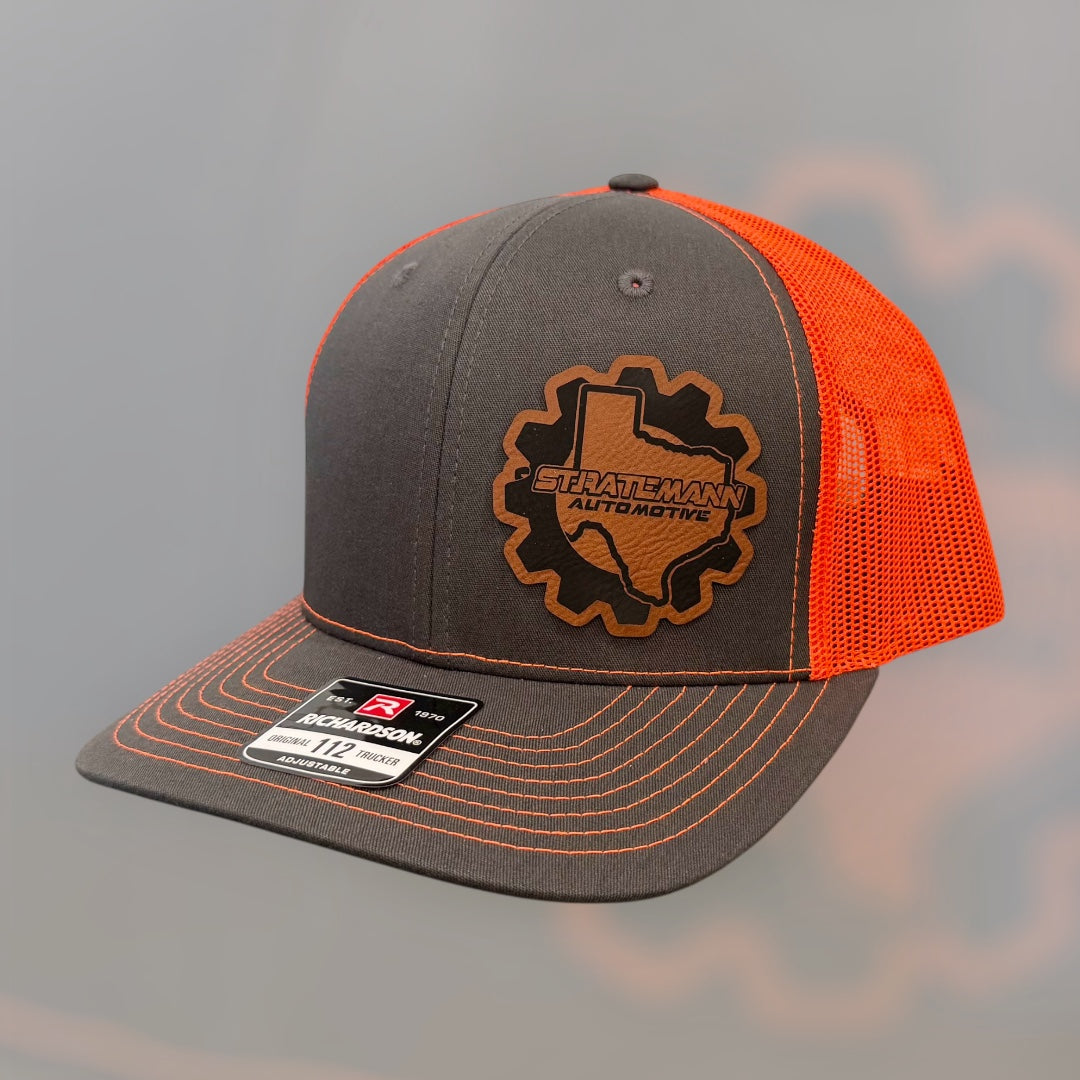 Charcoal/Neon Orange