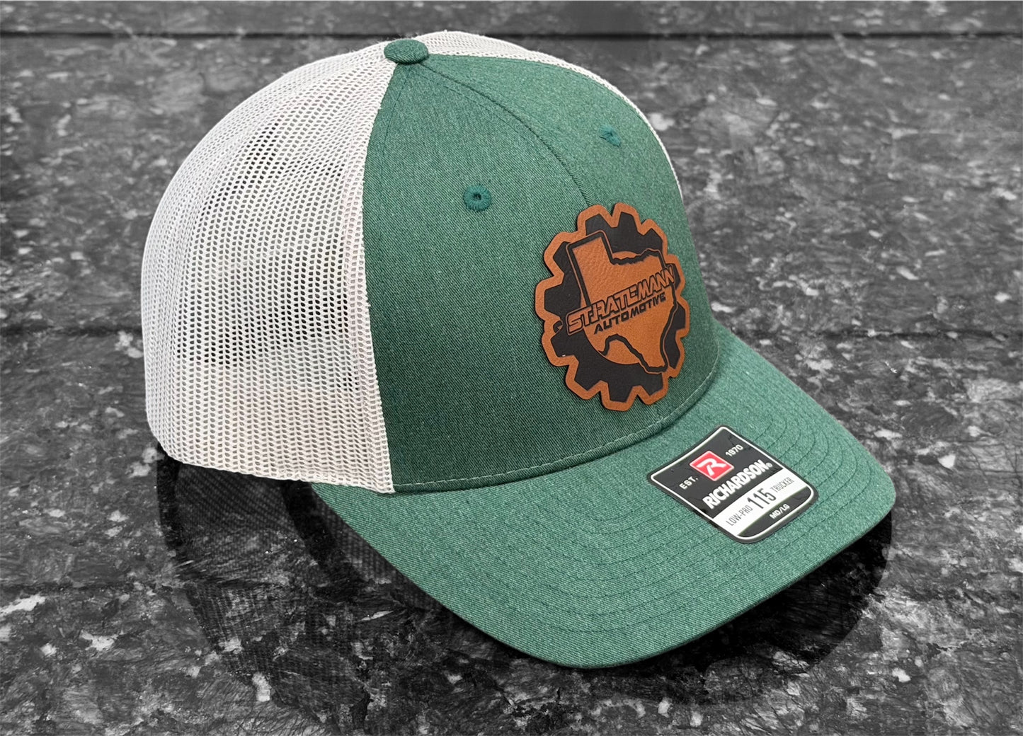 Heather Dark Green/Light Gray