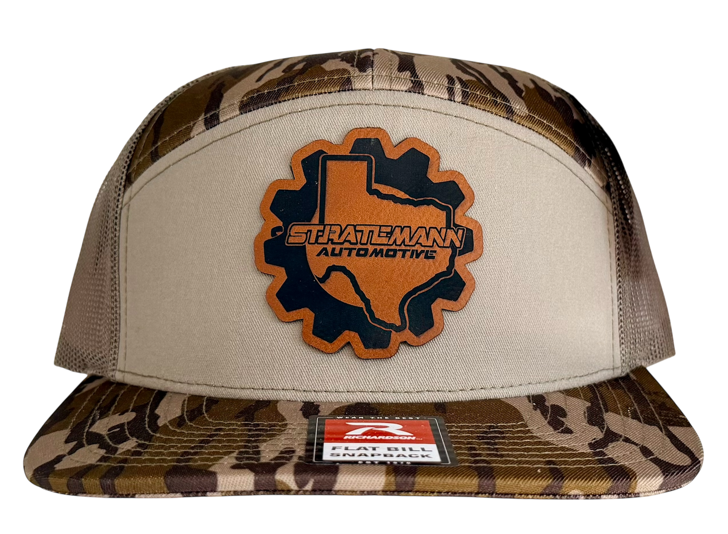 Mossy Oak Bottomland/Loden Flat Bill Snapback