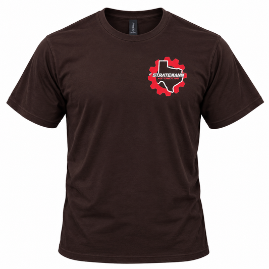 Chocolate Brown Logo Short-sleeve