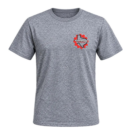 Men's Short-sleeve [Decal] Gray T-shirt (OLD VENDOR, WILL NOT RESTOCK)