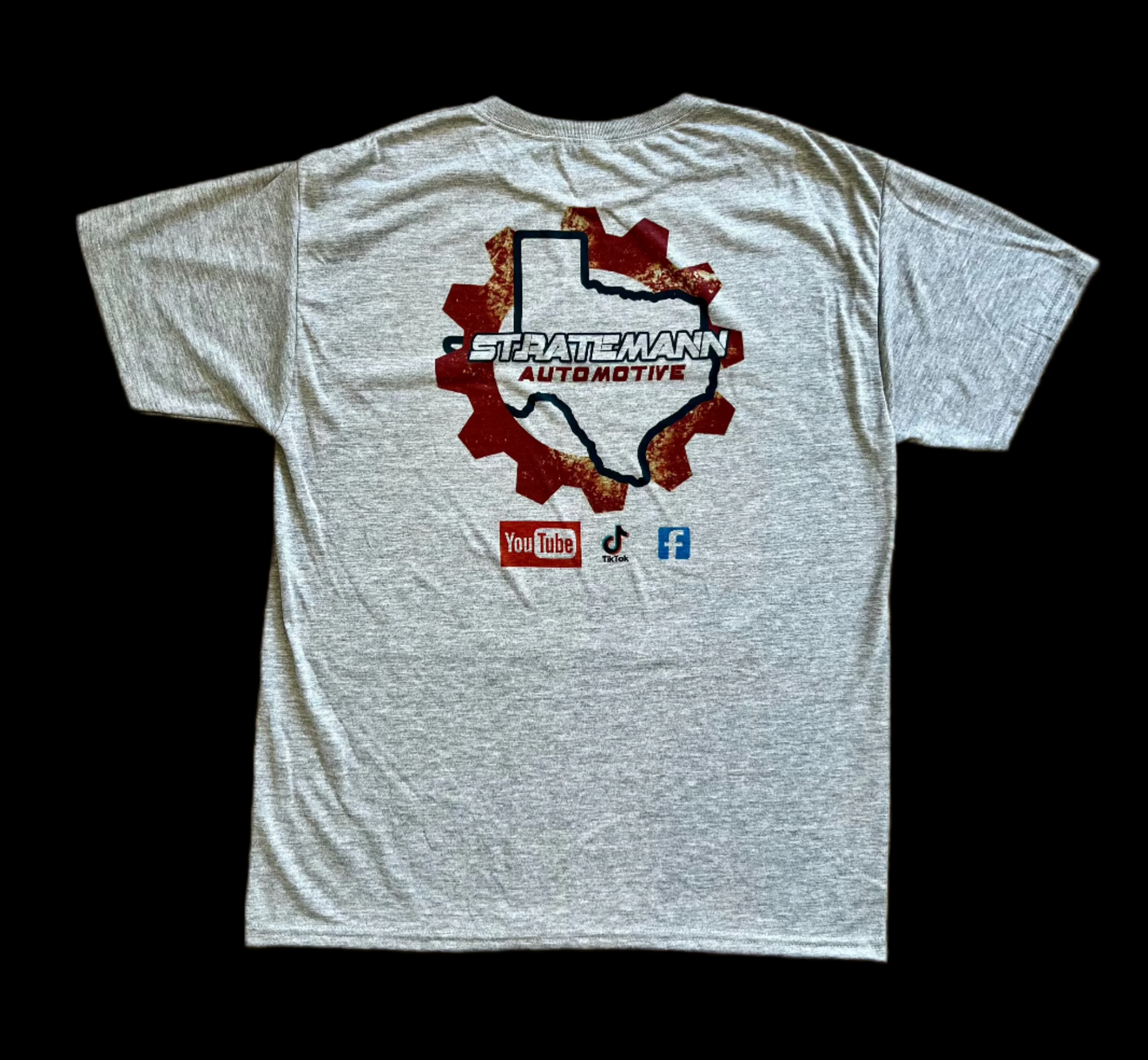Short-sleeve [Printed Logo] Gray T-shirt