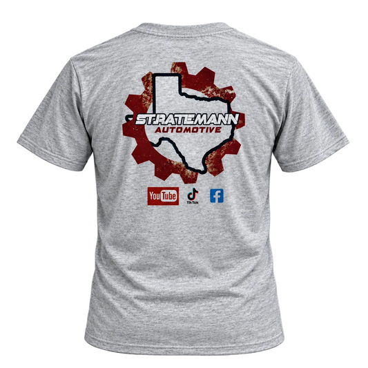 Short-sleeve [Printed Logo] Gray T-shirt